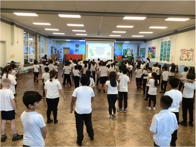 Image for the Tweet beginning: Year 2 and 3 joined